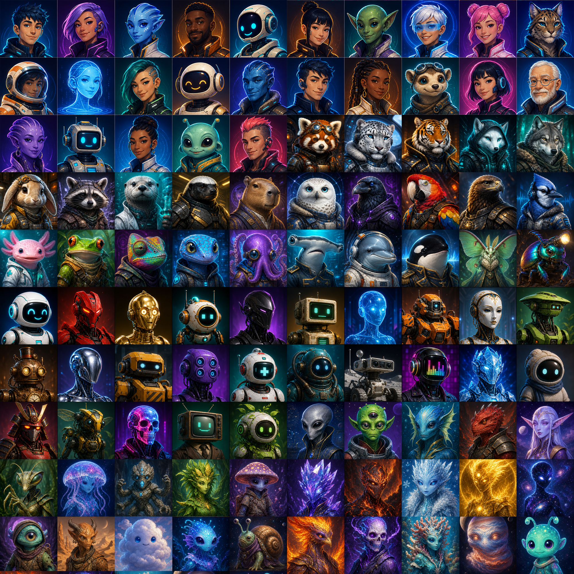 Profile picture choices