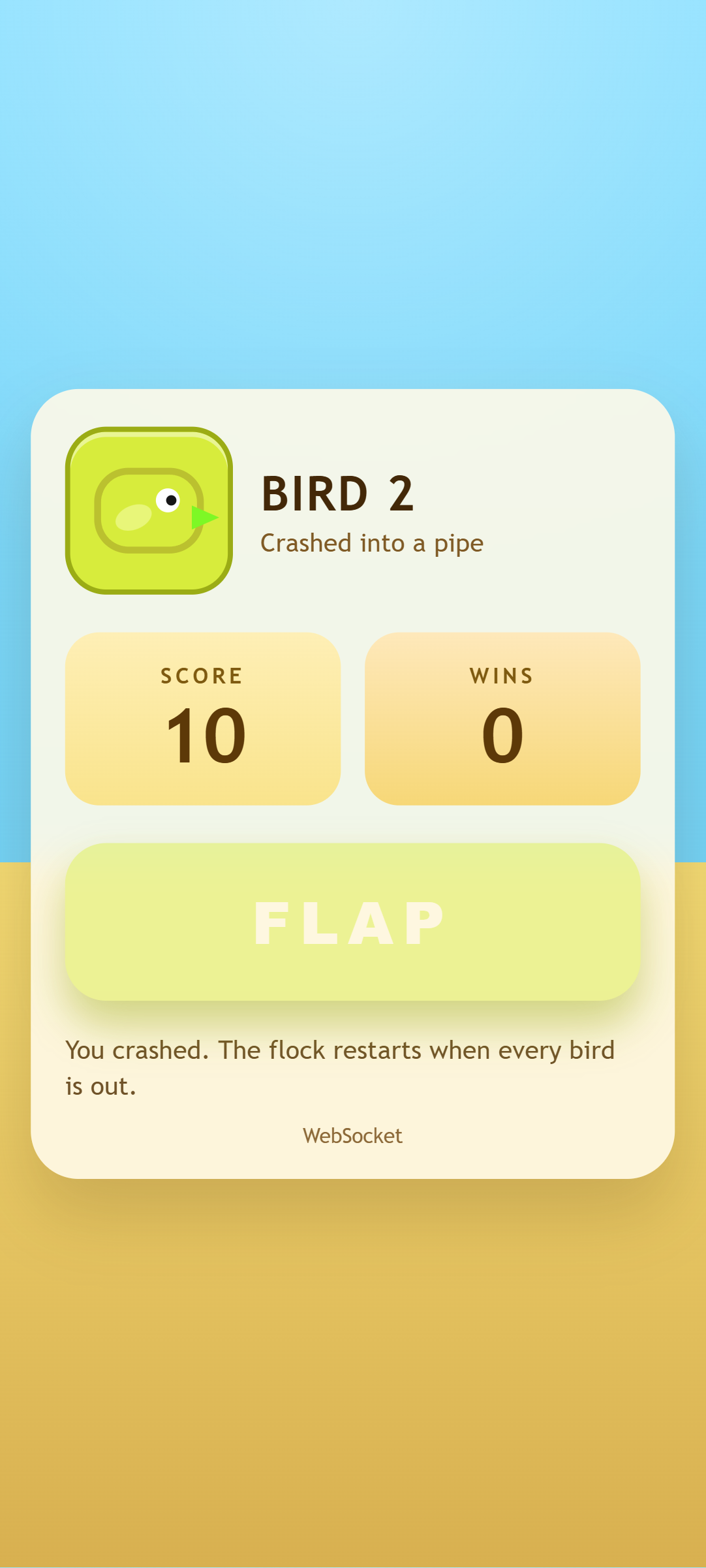 Flappy Control App screenshot