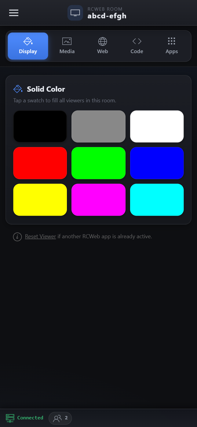 Controller App screenshot